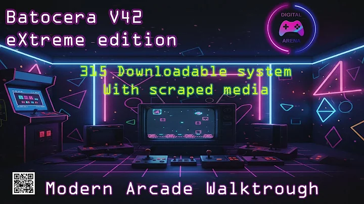 Batocera 42 eXtreme edition Modern arcade Walktrough