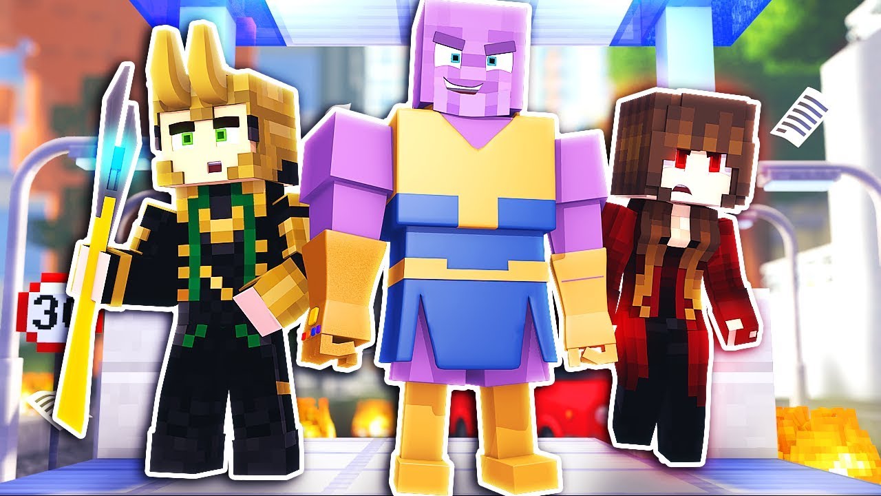Minecraft Avengers - WILL THANOS WIN THE WAR!? (Infinity War Movie ...