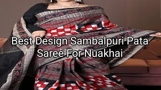 Best Design Sambalpuri Pata Saree For Nuakhai @Ranuclassiccreation660