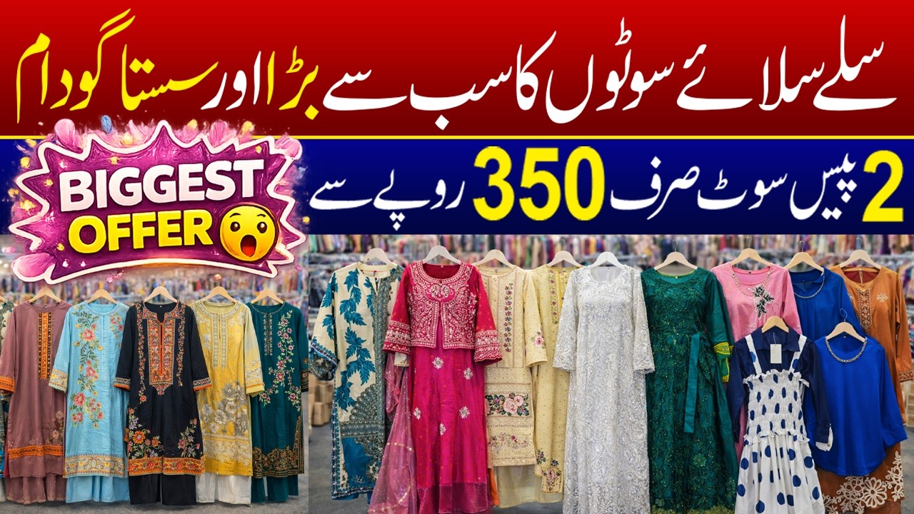 Ladies Stitched Suits in Wholesale Prices  | Prices & Quality Review | JU Point