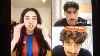 🔴 Shocking in Layla's live stream with Ayoub and Amir, TikTok celebrities #Layla #Amir #Ayoub #Li...