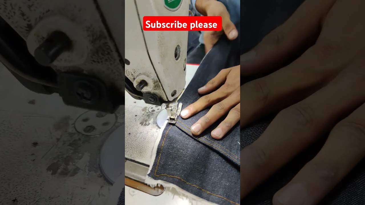 Garment stitch in factory 