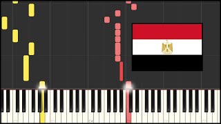 Egypt National Anthem - Bilady, Bilady, Bilady (Piano Tutorial)