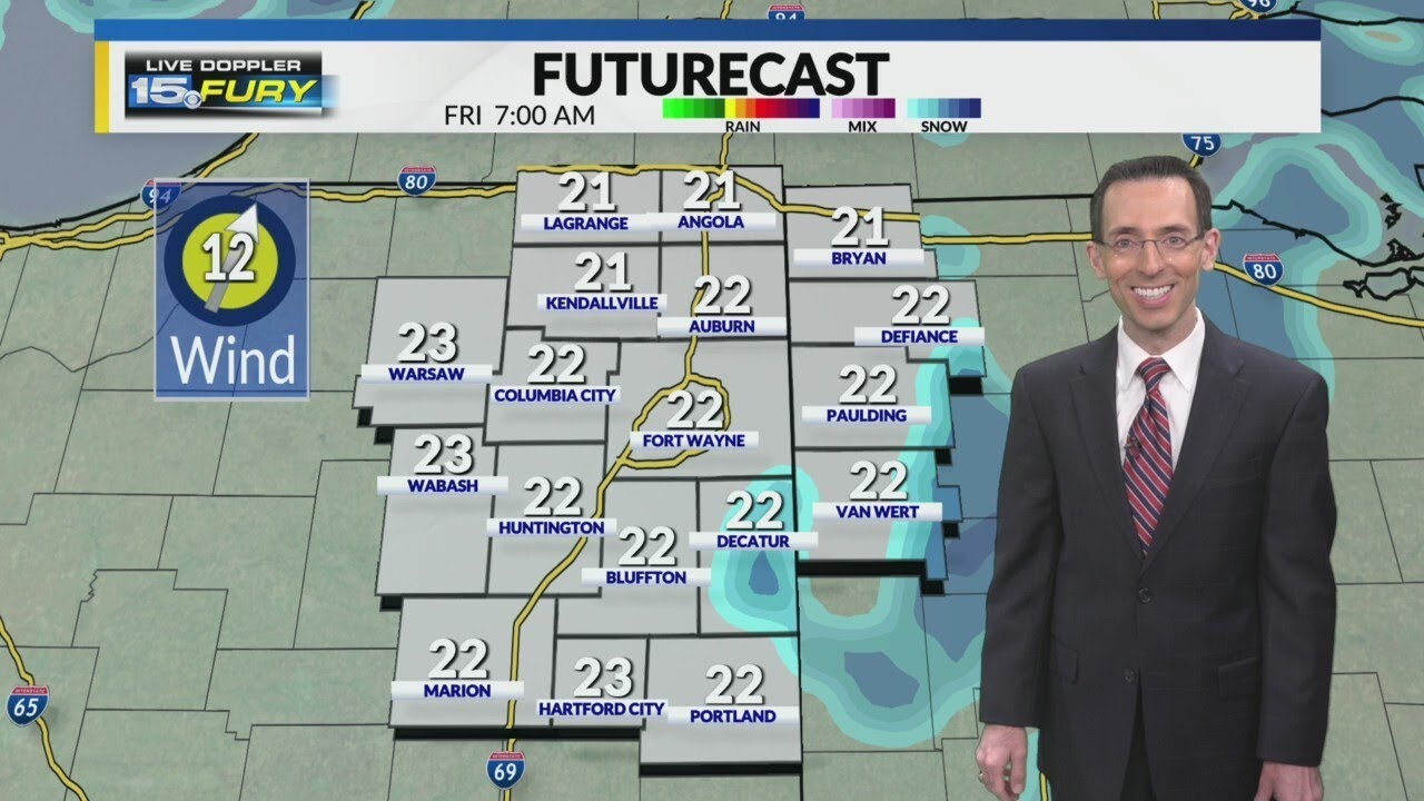 Tracking Friday snow - YouTube