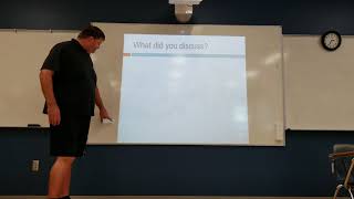 EDU 1107 micro teaching assignment
