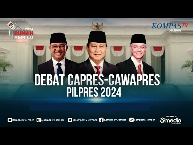 [FULL] Debat Pertama Calon Presiden Pilpres 2024: Anies, Prabowo, Ganjar Saling Serang class=