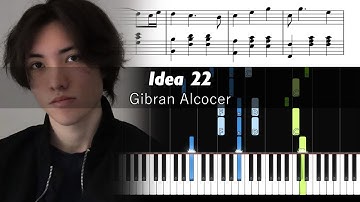 Gibran Alcocer - Idea 22 - Piano Tutorial