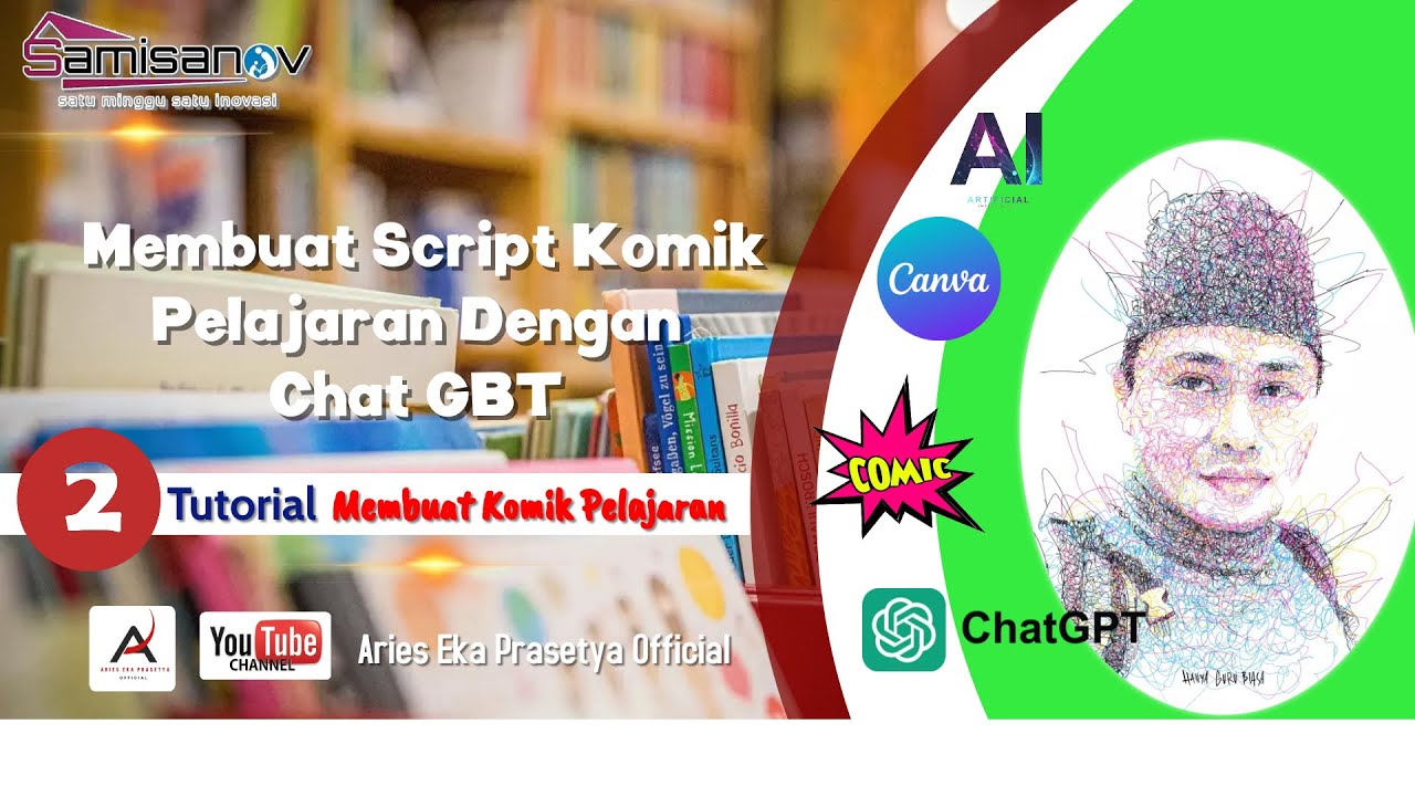 Membuat Script Komik Pelajaran Dengan Chat GBT - YouTube
