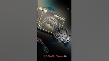 S10 Gamepad Controller🎮520 Retro Games in 1😯Handheld Vedio Games for kids#shorts #retrogaming #game