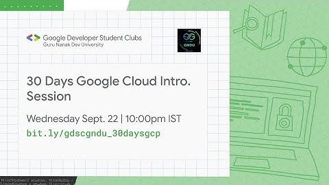 30 Days of Google Cloud Intro. Session