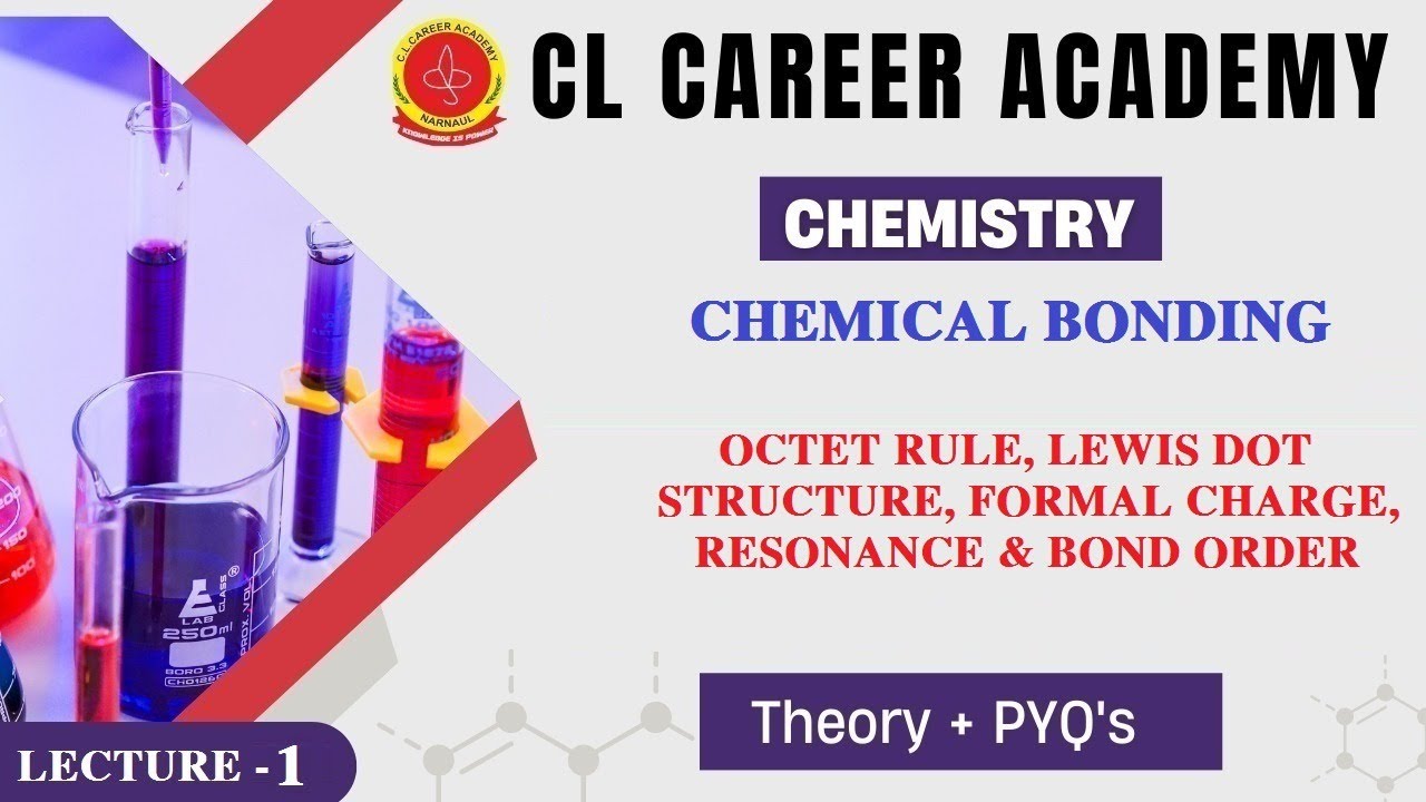 CHEMICAL BONDING/LEC-1/OCTET RULE & IT'S LIMITATIONS/LEWIS DOT ...