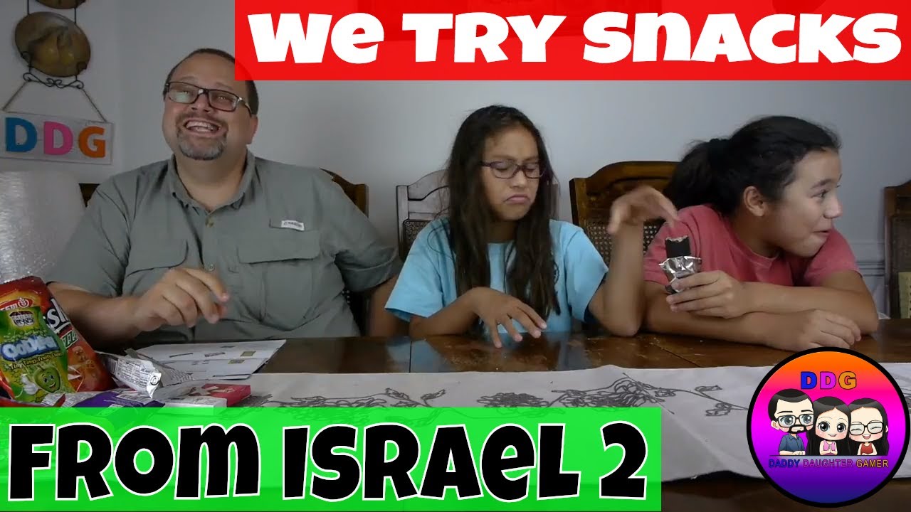 Americans try snacks from Israel