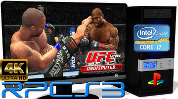 RPCS3 0.0.6 [PS3 Emulator] - UFC 2009 Undisputed [4K-Render] New PPU-LLVM. Vulkan #1