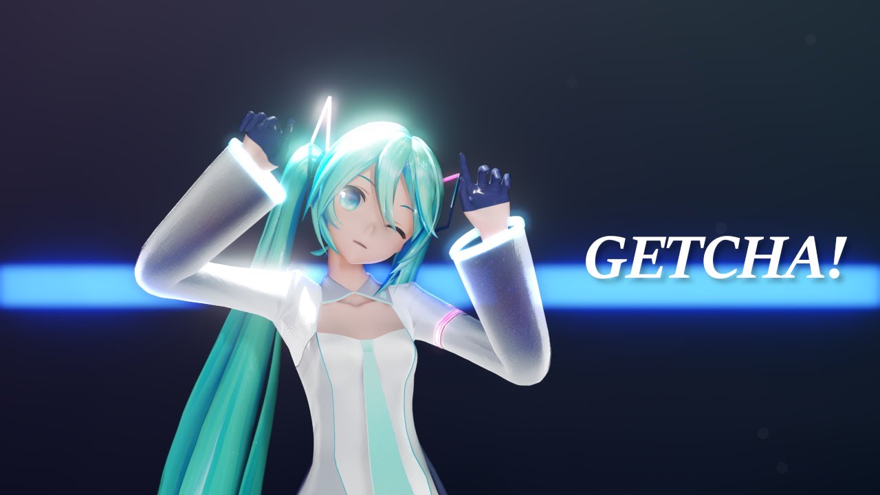[MMD] Giga & KIRA - 'GETCHA!' - YYB式初音ミク [4K]