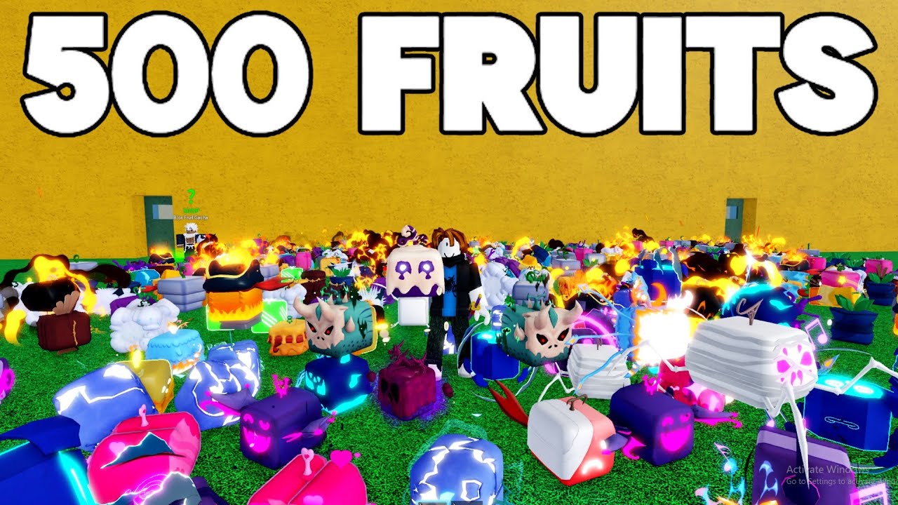 I Rolled 500 fruits in Blox Fruits and I Got This... - YouTube