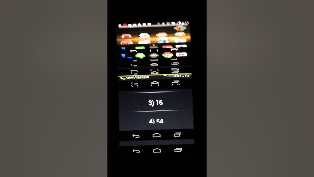 Nexus 5 screen jumping flickering YouTube
