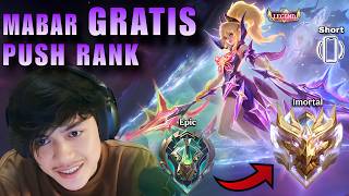 GRATIS MABAR PUSH RANK ! #mobilelegends