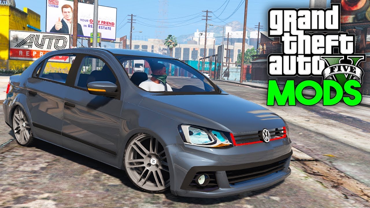 GTA V MOD ROLÊ COM O NOVO VOYAGE G7 YouTube