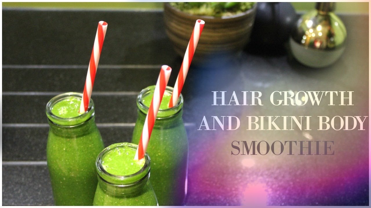 Smoothie Recipes for fast HAIR GROWTH and WEIGHT LOSS - YouTube