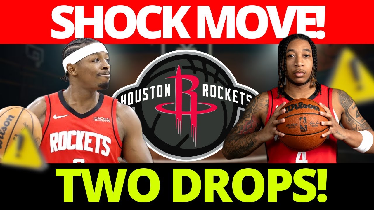 JUST IN! ROCKETS DROP POWER FORWARD TO G-LEAGUE! SHOCKING PG MOVE STUNS FANS! ROCKETS NEWS