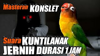 MASTERAN LOVEBIRD KONSLET SUARA KUNTILANAK || SUARA JERNIH DURASI 1 JAM