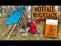 Überleben mit NOTFALL RUCKSACK - Vom KATASTROPHENSCHUTZ empfohlen | Survival Mattin