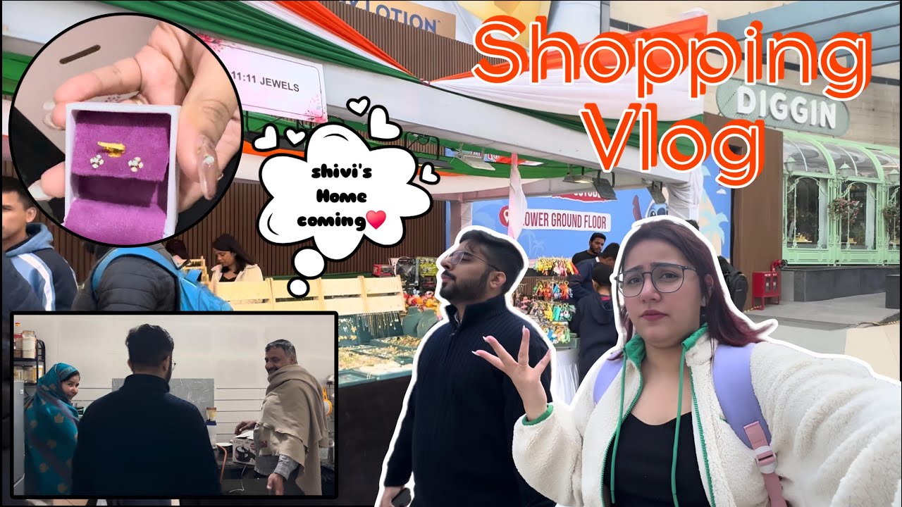 Some shopping and Shivi’s homecoming || @Kyuteenaaa 