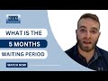 What is the "Five Month Waiting Period" in SSDI Claims