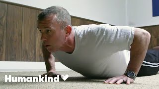 Dad living with cancer does 176,200 pushups | Humankind