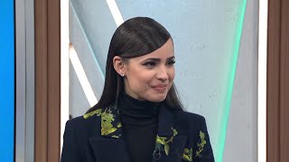 Sofia Carson On Giving Back & What She Thinks Of A “Purple Hearts” Sequel | New York Live TV