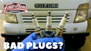 Mini Truck Maintenance: How to Check and Change Your Spark Plugs Suzuki Carry Quick And Easy Tune Up Spark Plugs Wires Distributor Cap And Rotor