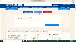 Tutorial Liveworksheets Part 2 (Check Box)