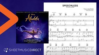 Speechless (from Disney's Aladdin) Sheet Music - Naomi Scott - Piano, Vocal & Guitar