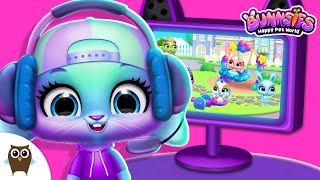 Bunnsies - Happy Pet World Gameplay 🐰 Pixel's Playthrough 🎧✨ TutoTOONS screenshot 2