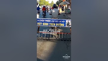 Xe hút đinh trên đuờng . châu Thuận Long xuyên An Giang