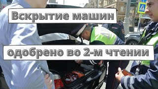 Госдума во 2-м чтении разрешила полиции вскрывать автомобили видео