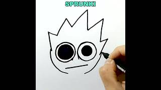 Dibujamos y Coloreamos un Sprunki Verde | Dibujos para niños
