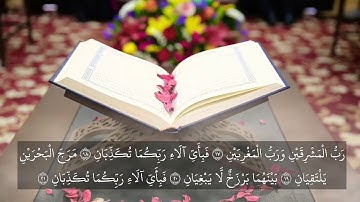 تلاوة هادئة وصوت يفوق الخيال ما تيسر من سورة الرحمن