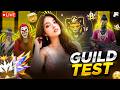 GUILD TEST ON LIVE || Road To 2M || #freefirelive #shortfeed #femalegamer #guildtest #annuplayのサムネイル