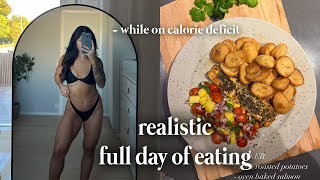 FULL DAY OF EATING - REALISTIC & SIMPLE!