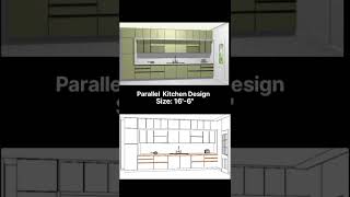 Parallel Kitchen Design Ideas 2026 🔥 Modern Small Kitchen Layout | Space Saving Kitchen#interior