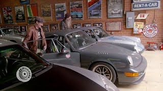 Triebwerk – Tim Schrick bei Magnus Walker in LA // Porsche Sammlung // EV Buggy | SPORT1 Motor