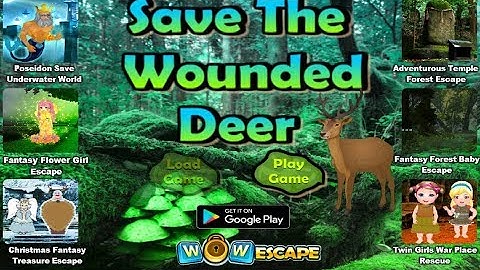 Wow Save The Wounded Deer Walkthrough [WowEscape]