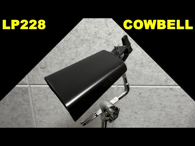 LP 228 BLACK BEAUTY SR LPカウベル Campana Cowbell #cowbell - YouTube
