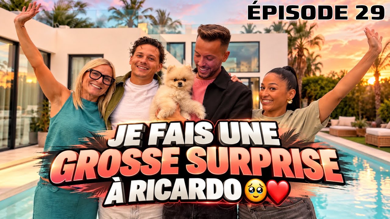 SAISON 1 - ÉPISODE 29 - JE FAIS UNE GROSSE SURPRISE À RICARDO 🥹❤️
