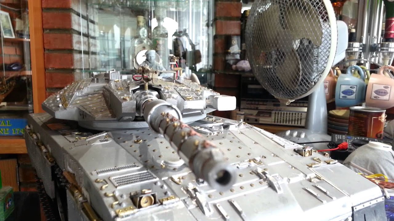 Merkava Mk 3d, 116, RС тест работы пулемётов YouTube