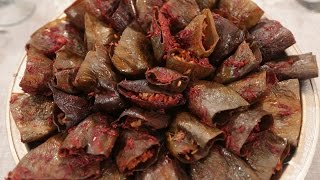 Parça Etli Kuru Patlıcan Dolması Tarifi