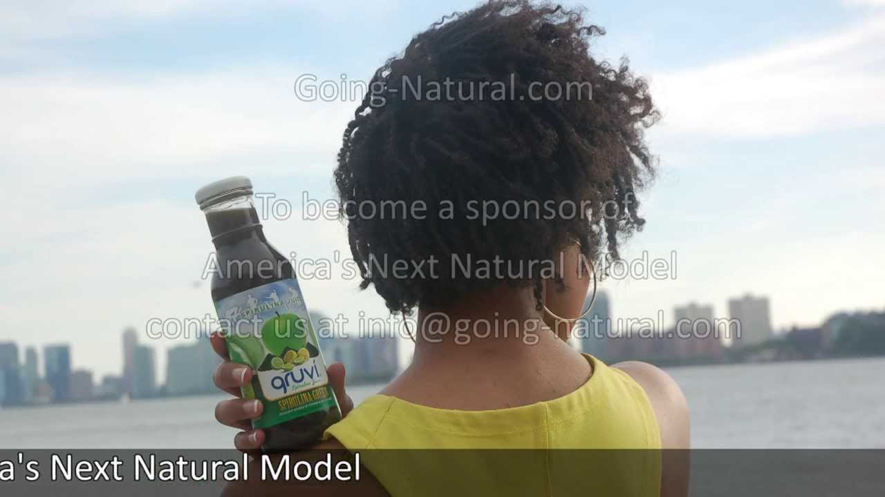America's Next Natural Model 2013 Shooting for Gruvi Juices