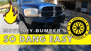Building Front and Rear MOVE Bumpers - 2006 Dodge 2500HD || Legacy 4x4 Fabrication