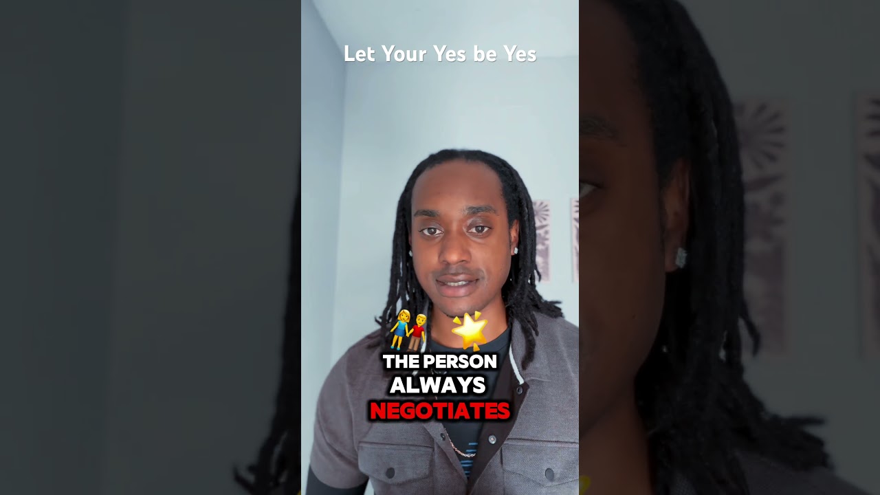 Пусть ваше «да» будет «да». 